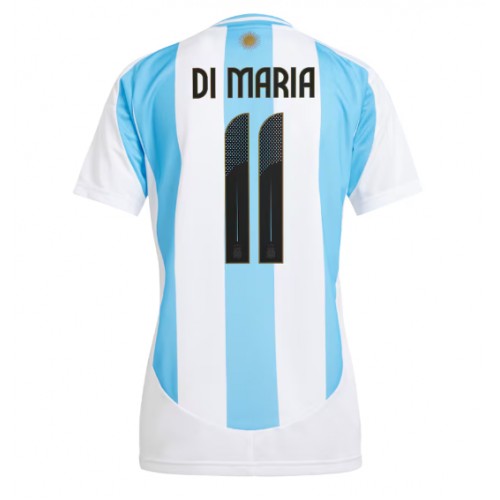 Argentina Angel Di Maria #11 Domaci Dres za Ženska Copa America 2024 Kratak Rukav